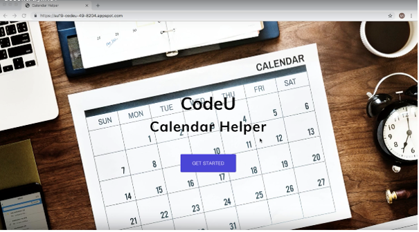 Calendar helper